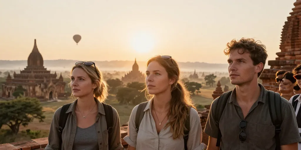 Myanmar Bagan Temples : Les 10 temples incontournables au lever du soleil