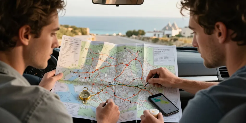 Plan des Pouilles : Le plan détaillé à imprimer pour votre road-trip ?