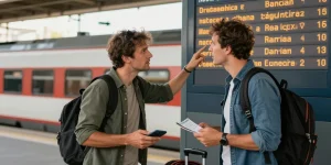 voyage train rome