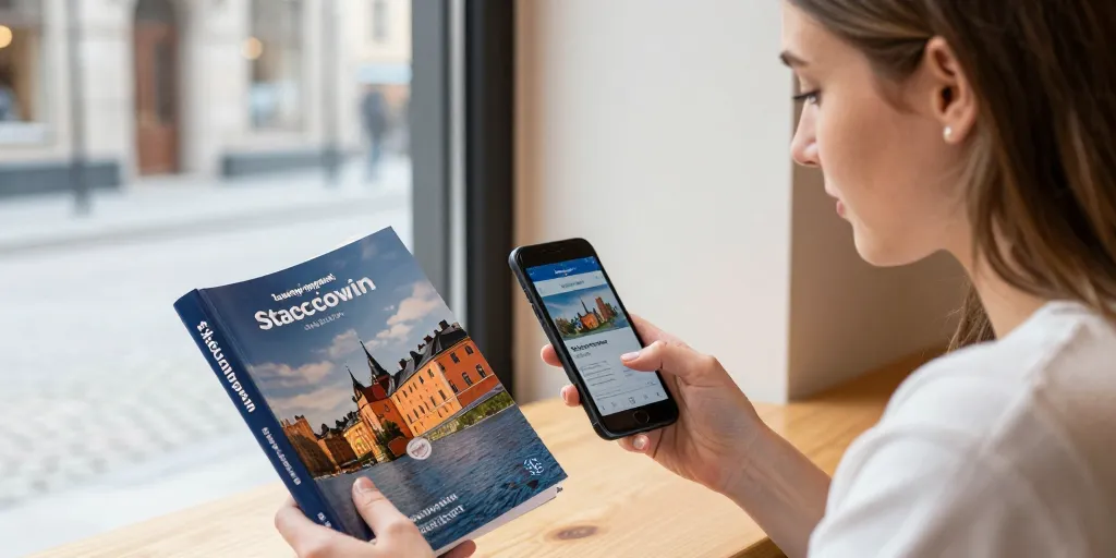 Lonely planet stockholm : la version papier ou numérique pour votre voyage ?