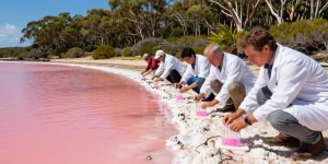 lac rose australie pourquoi