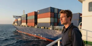 voyage porte conteneur