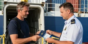 voyager en porte conteneur